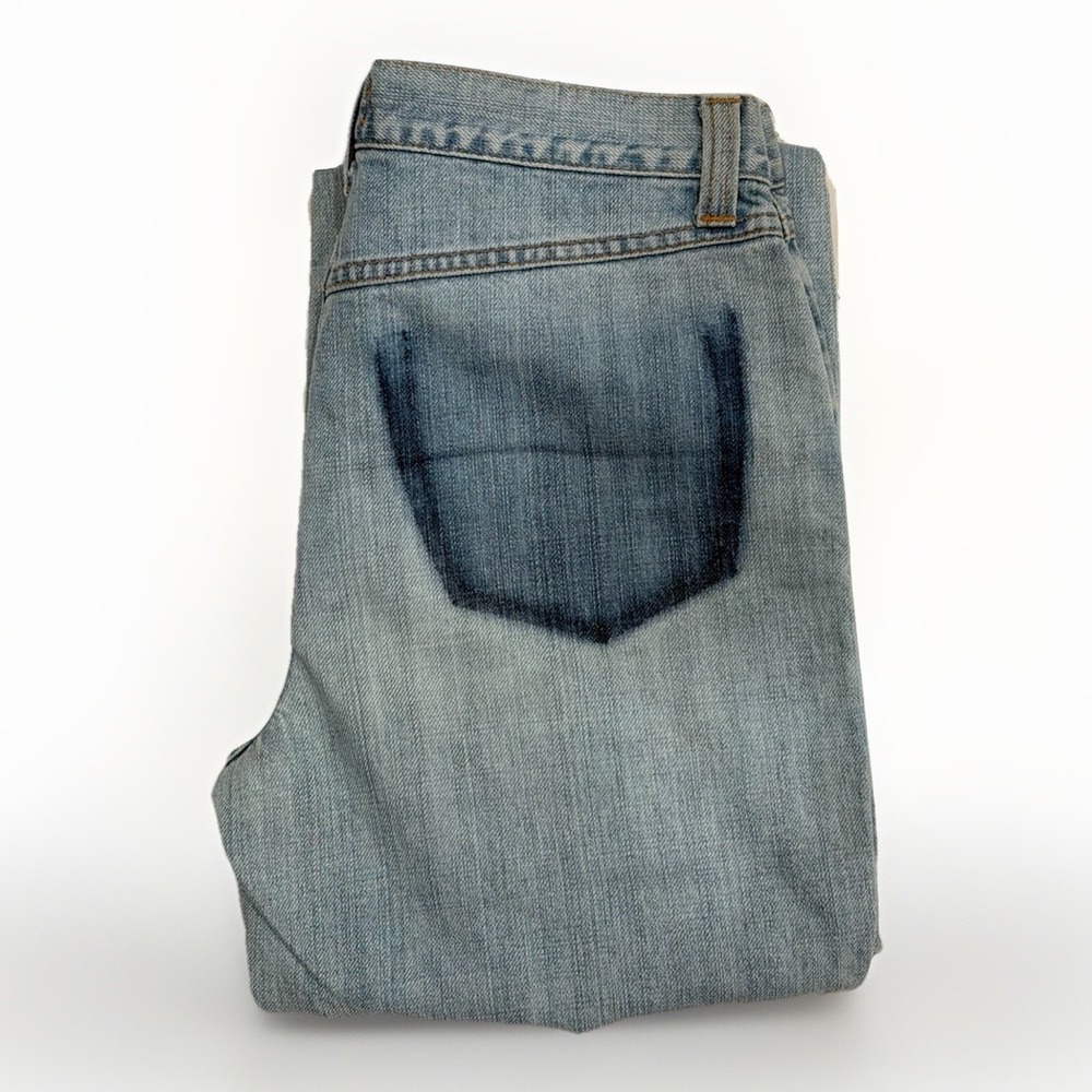 Dolce & Gabbana Size 28 Vintage Y2K Denim‎ Light Wash Flare Jeans Chic ITALY